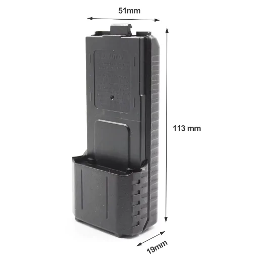 Батарейний Кейс Рації Baofeng UV-5R %%sep%% Батарейний блок для рації Baofeng UV-5R, BF-UV5RA Plus, BF-UV5RE, UV5RB, UV5R, UV5RD, DM5R. Для 6 АА батарейок